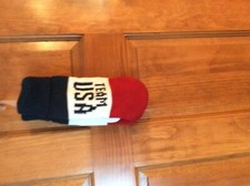 New Old Navy Team USA Stripes Men's Mittens Red White Blue NWT