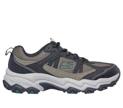 Skechers Shoes Men Trail Hike Sport Brown Comfort Casual Memory