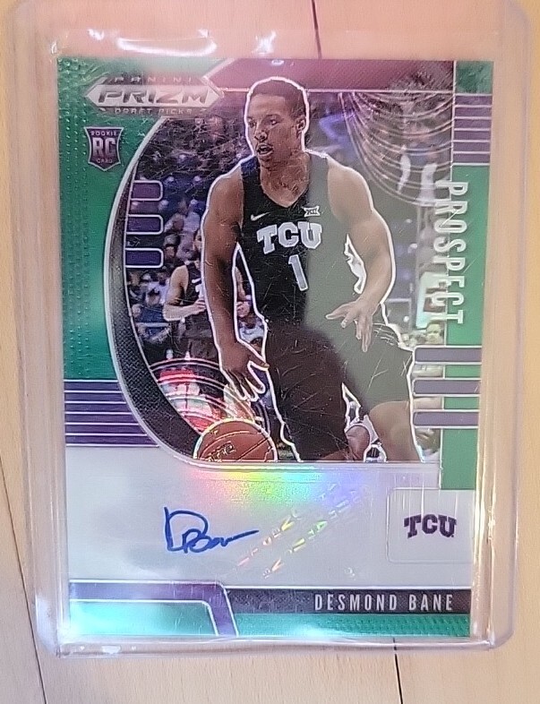 2020 Panini Prizm Draft Picks Prospect Green Desmond Bane #PA-DB Rookie Auto RC