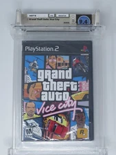Grand Theft Auto Vice City Sony Playstation 2 Factory Sealed Video Game Wata 9.4