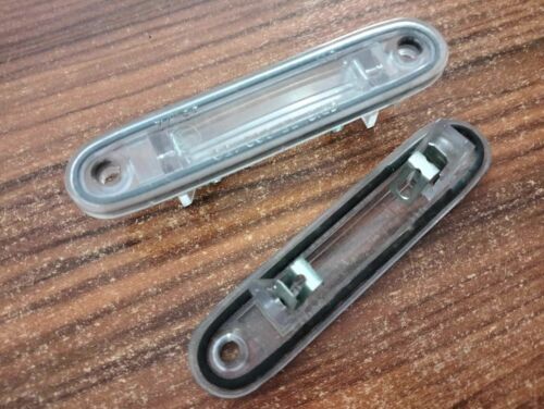 MERCEDES BENZ W201, W124 LICENCE PLATE LIGHT, L+R, PAIR, FREE SHIPPING WORLDWIDE - Picture 4 of 14