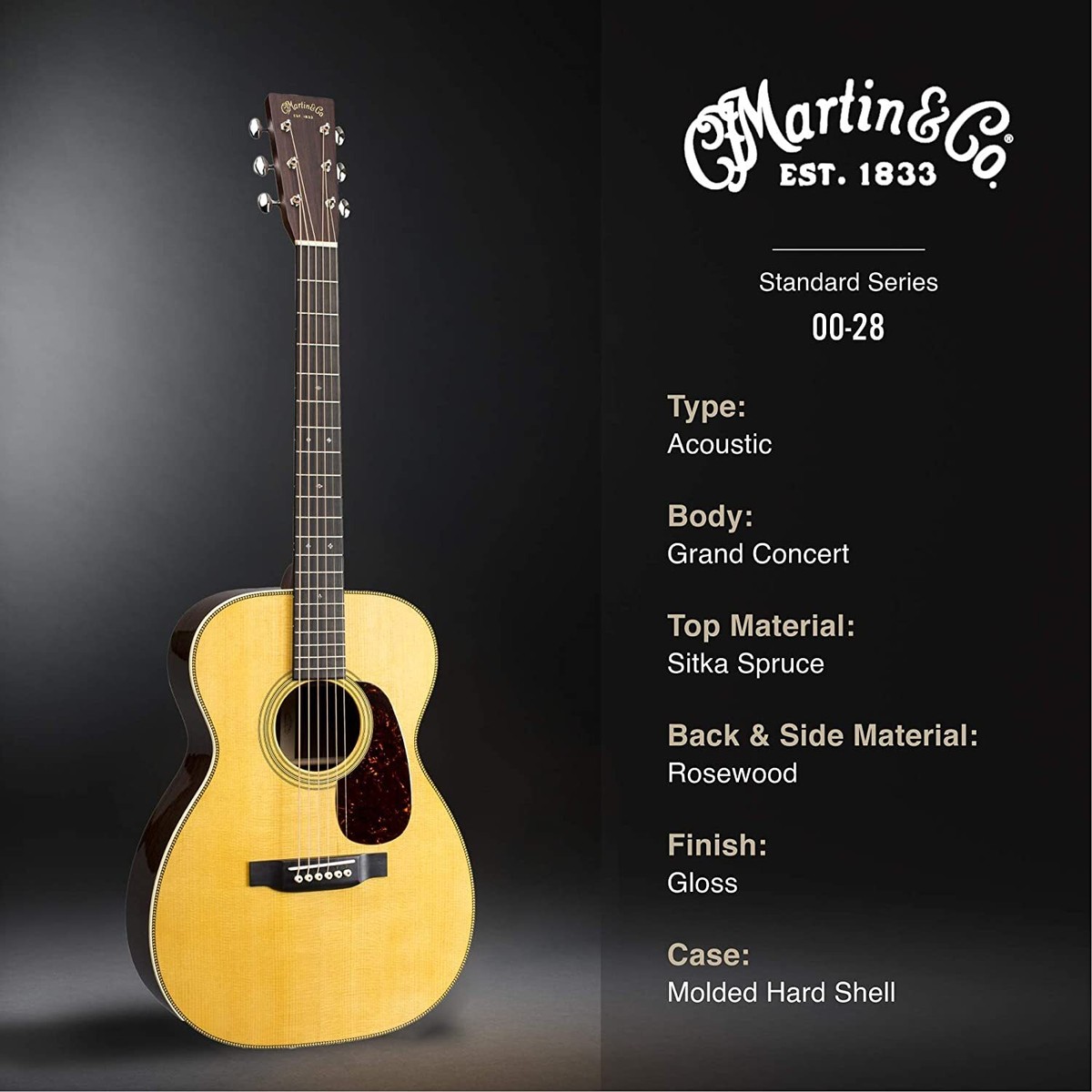Martin 00-28 Standard Series Reimagined 2018 Acoustic Guitar for
