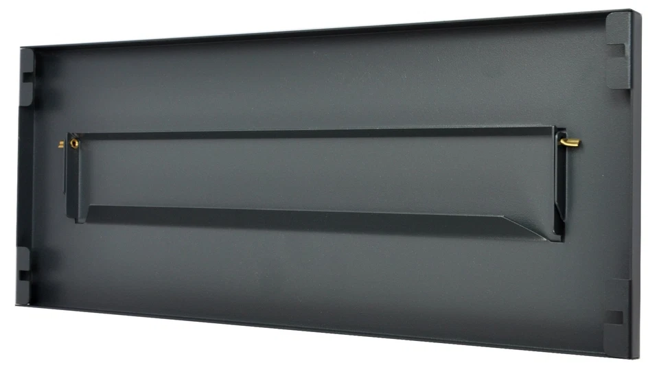Einwurfklappe Briefeinwurf Briefklappe ANTHRAZITGRAU 310x135 - C4  RAL 7016 MATT - Bild 3 von 3