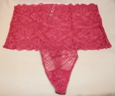 Victoria's Secret Dream Angels High Waist Thong Panties - XL - Rose Pink