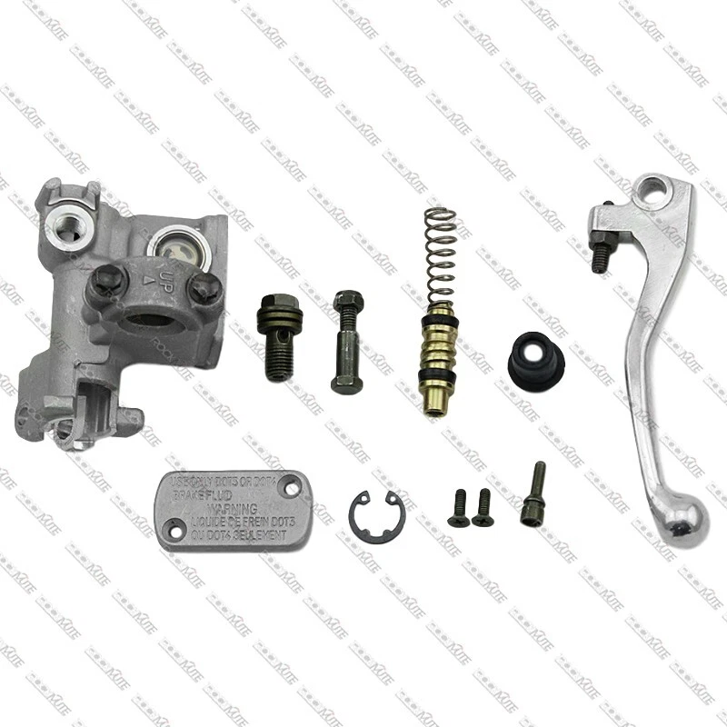 Conjunto de cilindro maestro de freno bomba hidráulica para CR125R CR250R CR500R Foto 3 de 4