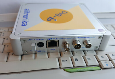 Alitronika AT88IP DVB-T/T2/C IP Receiver Demodulator Recorder Converter