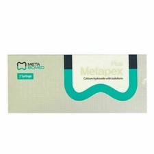 10 Pack Meta Biomed Metapex Calcium Hydroxide with Iodoform Genuine 2 Syr Pack