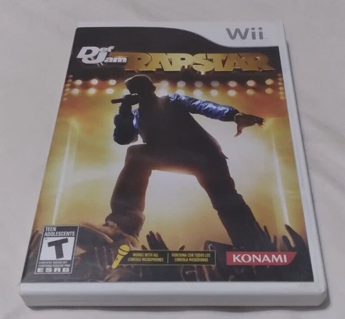 Def Jam Rapstar (Nintendo Wii, 2010) With Manual