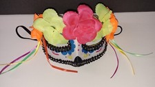 Sugar Skull Mask Adult Day of The Dead Dia de Los Muertos Halloween
