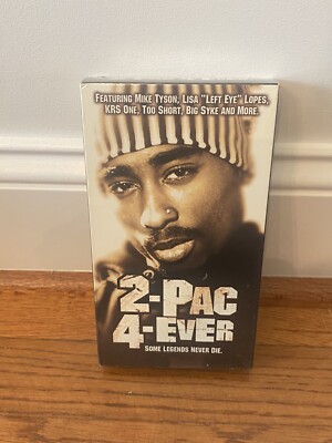 2-Pac - 4 Ever VHS Some Legends Never Die Rare New Sealed Tupac Tyson Left Eye