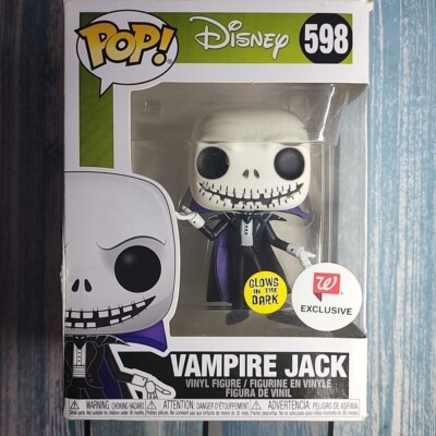 Funko Pop! Vinyl: Disney - Vampire Jack (Glow) Walgreens (Exclusive) #598 AS-IS