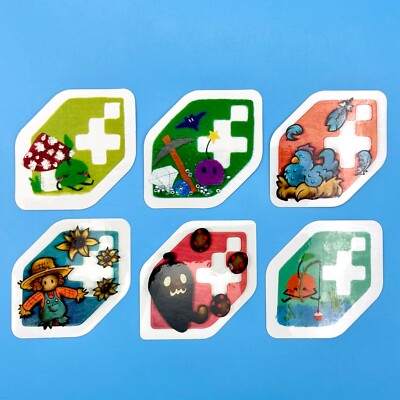 Stardew Valley Sticker Series Set of 6 Junimo Decals #11 14 15 69