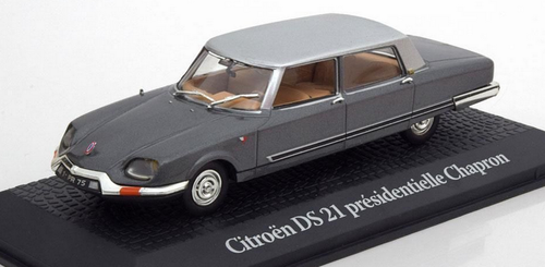 Miniature Heco – Citroën DS 21 Présidentielle 1968 – 1/43 – Résine (Neuf, Boîte Abîmée)