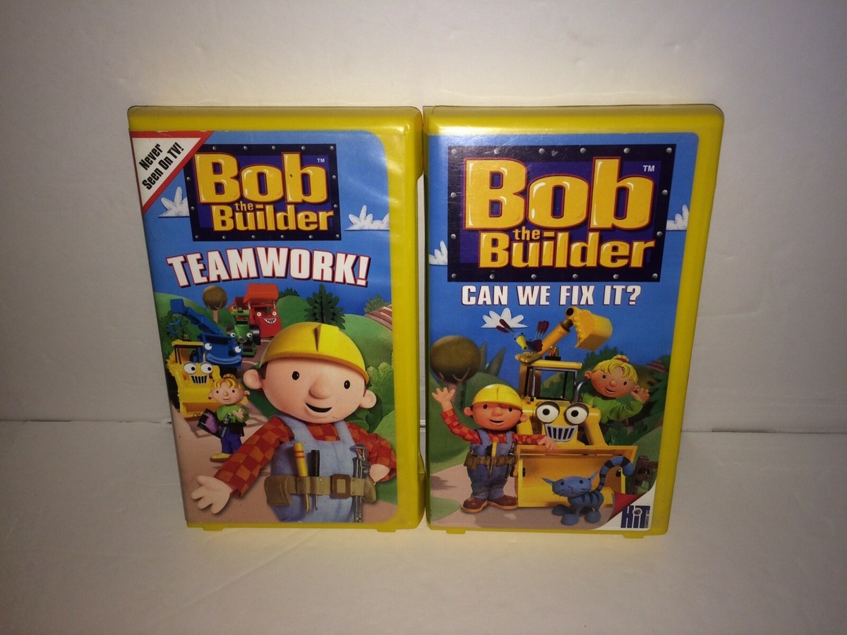 Bob The Builder Teamwork Vhs Bob The Builder Teamwork Dvd Ebay 