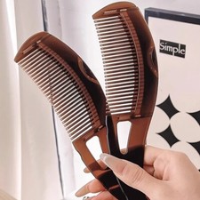 2PC Dandruff Comb Self-cleaning, Scalp Care Massage Energy Combs, Plastic Wide