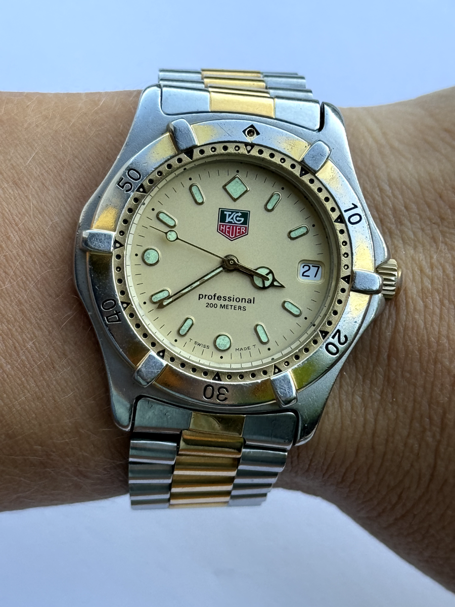 Tag Heuer Professional 200M Watch Quartz Mens 37.5mm Swiss Made