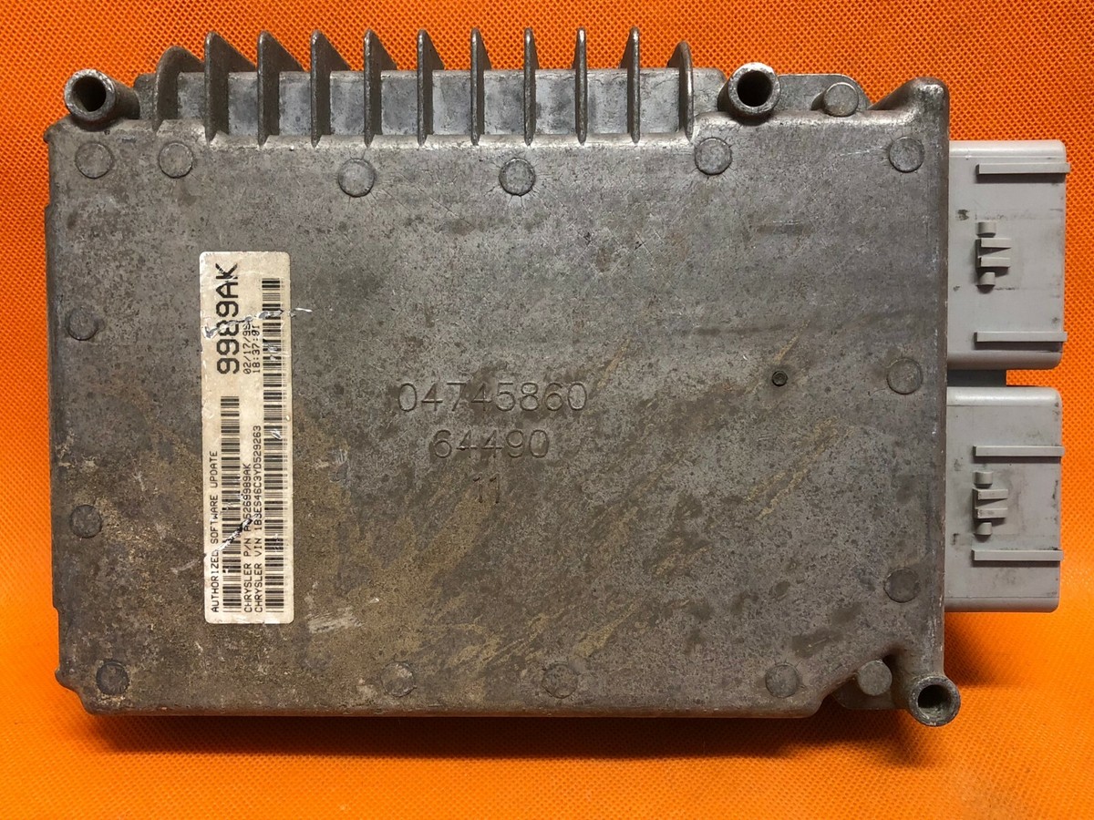 REFLASHED VIN NO SECURITY 00 DODGE NEON AT ECM ECU CONTROL MODULE