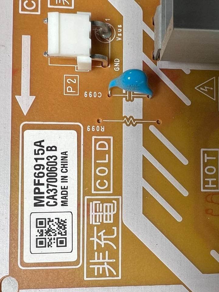 FUENTE DE ALIMENTACIÓN PANASONIC TC-P65ZT60 N0AE6KL00013 MPF6915 Foto 2 de 2