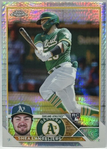 Shea Langeliers 2023 Topps Chrome Shea Langeliers #175 Rookie