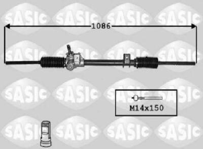 Genuine SASIC Steering Rack 4006009 for Renault