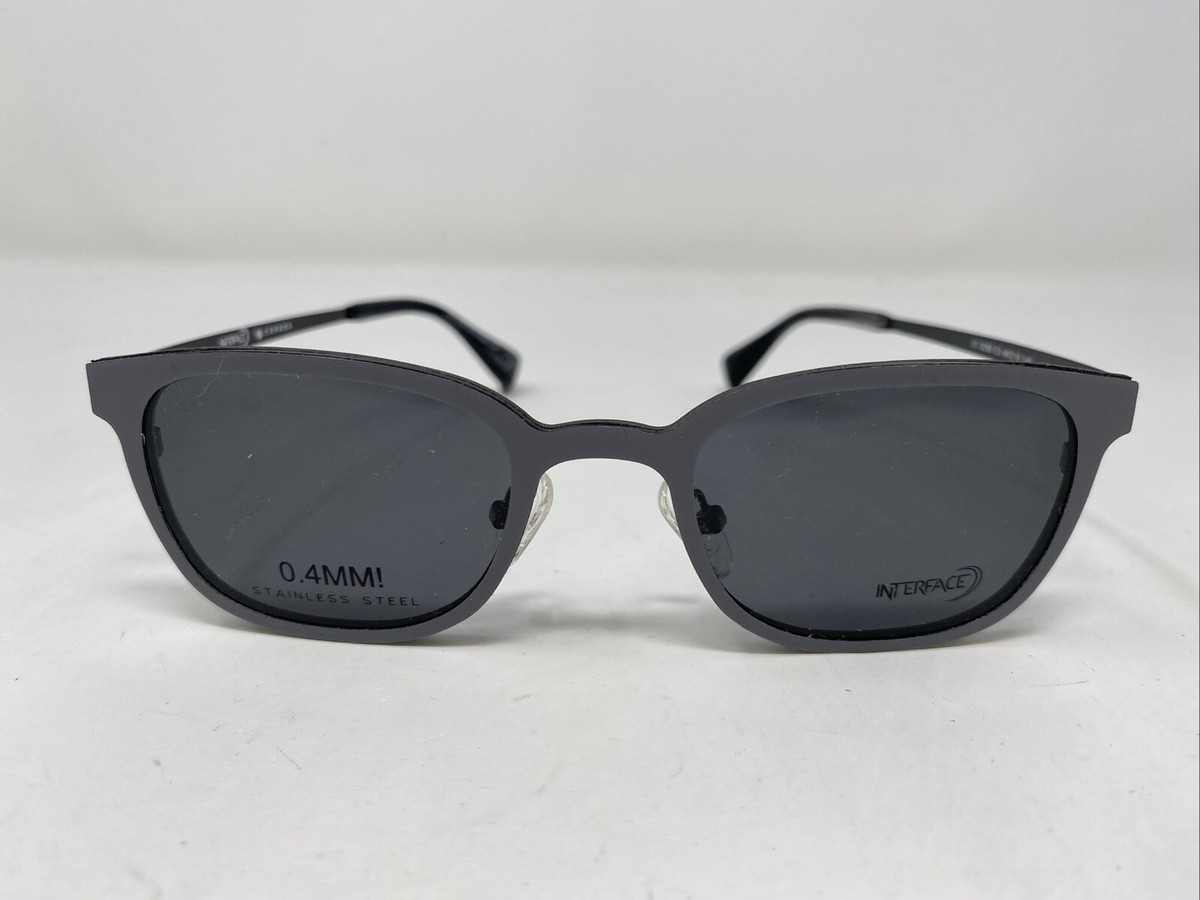 Interface 2036 C3 49-18-145 Gunmetal Eyeglasses Frame W  display picture 2