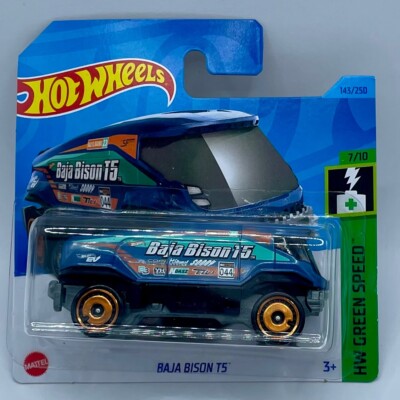HOT WHEELS BAJA BISON T5 143/250 HW GREEN SPEED 7/10 HKG44