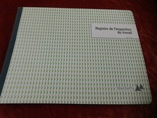 REGISTRE NEUF INSPECTION DU TRAVAIL EXACOMPTA REF 6615 7 DOUBLES PAGES