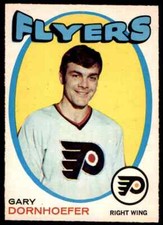 1971-72 O-PEE-CHEE GARY DORNHOEFER NRMT++ PHILADELPHIA FLYERS #202 PD