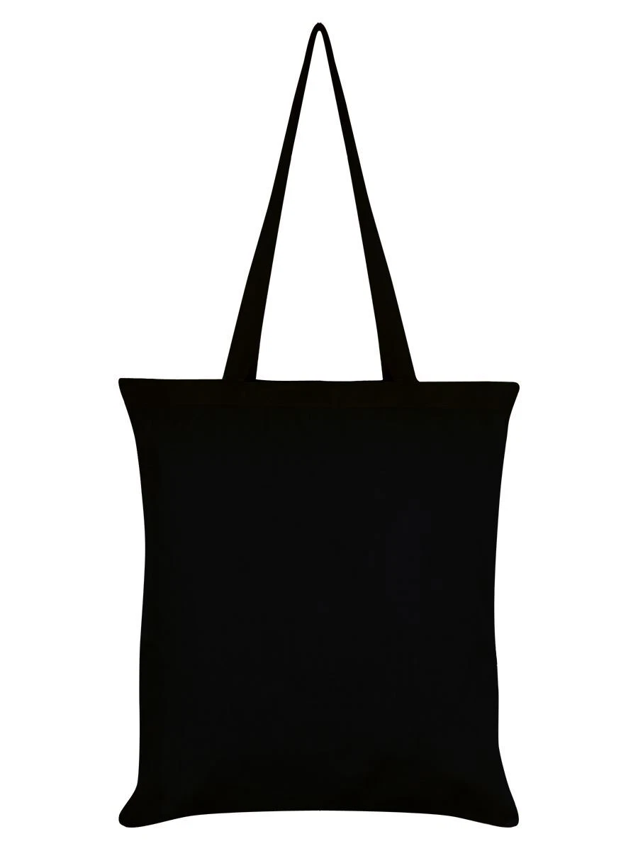 Bright Eyes Black Tote Bag