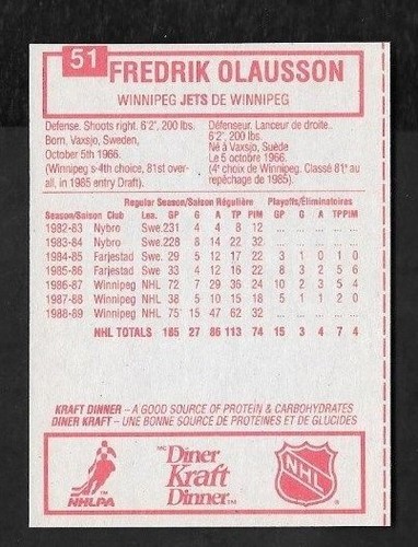 1989-90 KRAFT DINNER ROCK 'O' RAMA PANEL & SINGLE NHL HOCKEY 1-64 SEE LIST - Picture 144 of 179