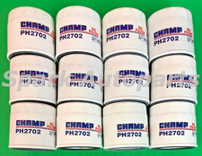Case of 12 Engine Oil Filter CHAMP PH2702 For ACURA NSX,TL, Legend, PH8212