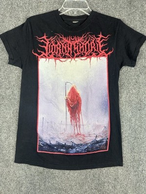 Lorna Shore & I Return To Nothingness Deathcore Band Graphic T-Shirt Small Black
