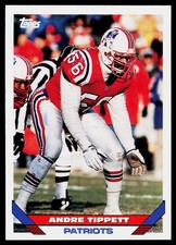 Andre Tippett, 1993 Topps, #24, New England Patriots,
