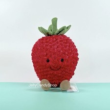 AUTHENTIC Jellycat Amuseables Strawberry- NWT- FAST SHIP
