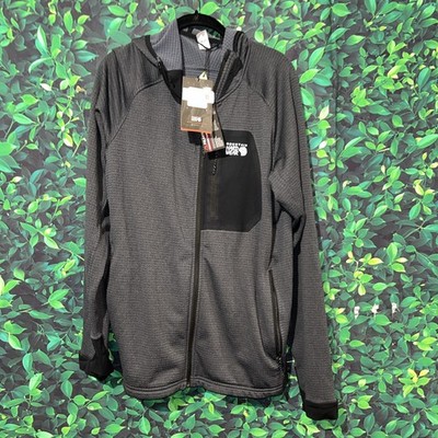 Size XL- Mountain Hardwear Blue Polartec Hoodie