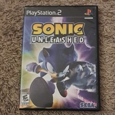 SEGA Sonic Unleashed PlayStation 2 & Manual Included (DISC DOESN'T WORK)