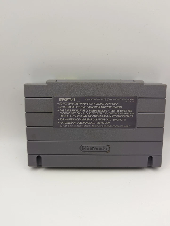Final Fight SNES Super Nintendo Game Cart Tested Working - Image 2 of 4