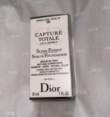 Dior Capture Totale Serum Foundation Farbton 0N - Brandneu im Karton