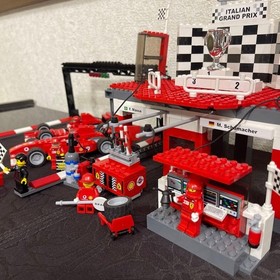 LEGO 8672 Racers Ferrari F1 Finish Line 2006