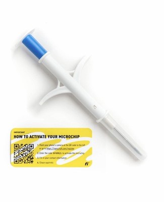 Fi Nano Microchip for Dogs - 1-Pack - Lifetime Registration - Universal Scan