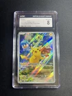 Pokemon 2023 Pikachu 027 Black Star Promo Paldea Evolved ETB CGC 8