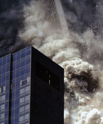 絵画 9.11？ 2002 Vintage Print September 11 9/11 World Trade Center Twin