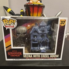 Stranger Things Pop! Town Vinile Figura Vecna with Creel House Funko #37 Nuovo