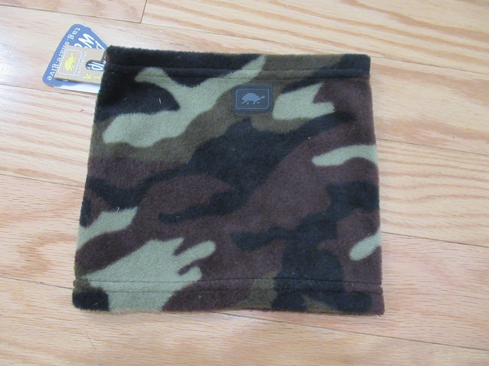 Turtle Fur Kids Boys Camouflage Fleece Neck Warmer Gaiter 3-6 ~NEW WITH TAG~