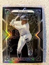 2022 Panini Chronicles Obsidian #57 Kyle Lewis