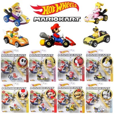Hot Wheels Mario Kart 1:64 Diecast Car Choose Your Character Vehicle  UK