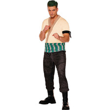  One Piece Roronoa Zoro Jumpsuit Costume - Mo...