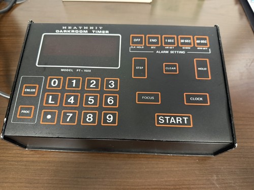 Vintage Heathkit PT-1500 Digital Darkroom Timer - Tested & Working