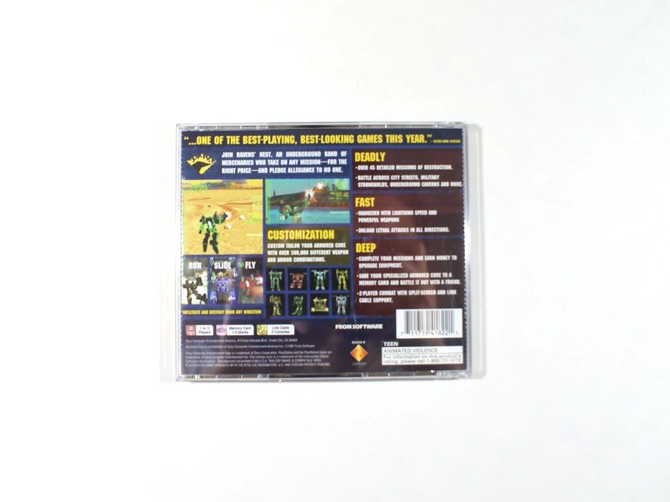 Armored Core PS1 CIB Great Condition! - Image 2 of 4