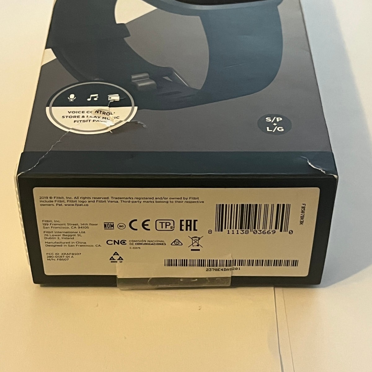Fitbit Versa 2 Fitness Smart Watch Activity Tracker FB507 Black | eBay